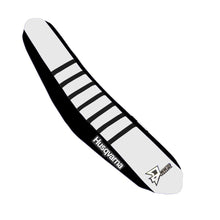 Load image into Gallery viewer, Seat Cover Black/White Black Ribs Tc/Fc125 450