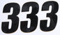 Number 3 Black 4