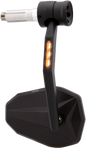 Victory Rim Bar End Mirror With Run Lights/Turn Signals