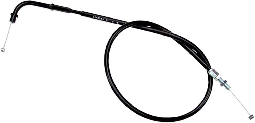Black Vinyl Throttle Pull Cable