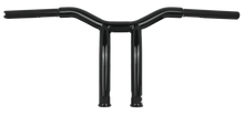 Load image into Gallery viewer, Dominator Raked Bar 10" 1.25" Gloss Black