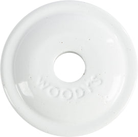 Round Digger Support Plate 48/Pk White