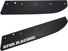 RIVA rear sponson kit for boat body, showing the black and gray molded foam components designed for marine performance.