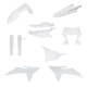 Load image into Gallery viewer, Full Plastic Kit White