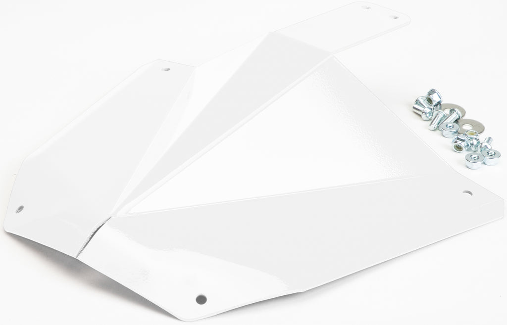 Skid Plate White For Gen5 Front Bumper S/M