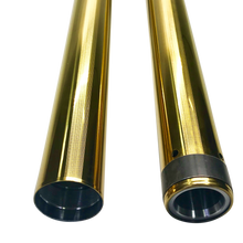 Load image into Gallery viewer, Pro One Gold Fork Tubes 49mm 22 7/8"