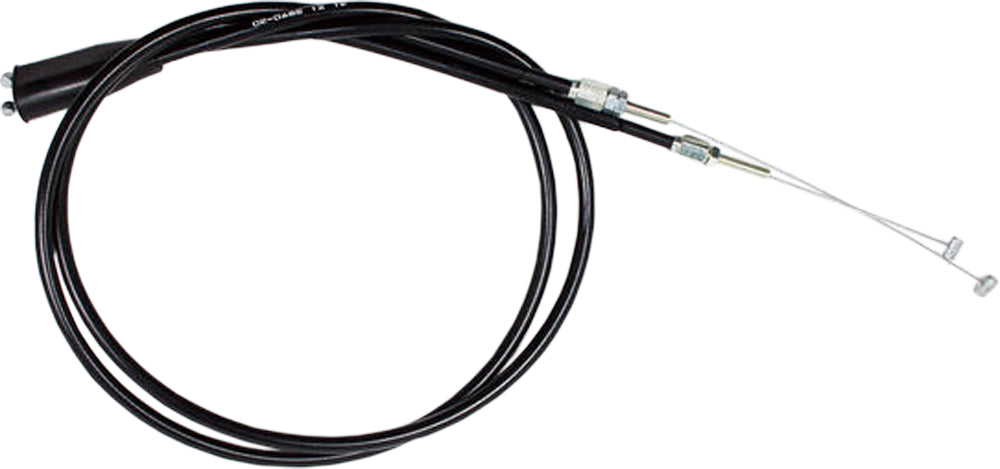 Black Vinyl Throttle Push Pull Cable Set
