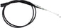 Black Vinyl Throttle Push Pull Cable Set