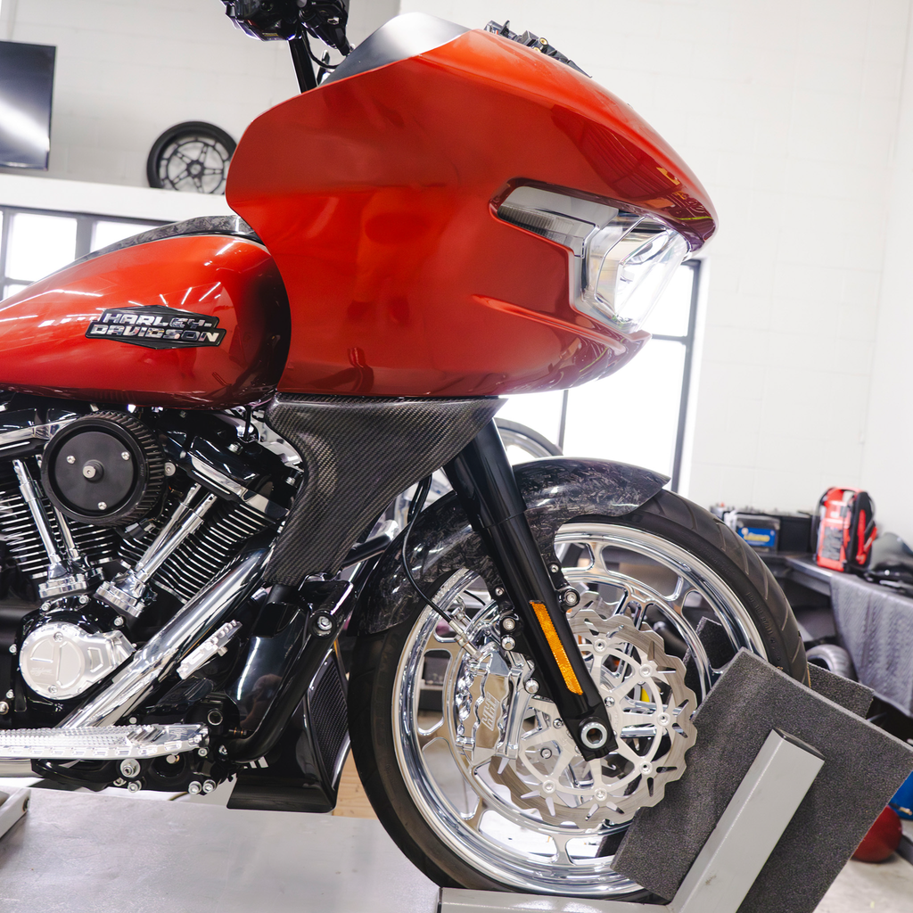 Carbon Fiber Fairing Lowers Cvo Road Glide 23 25