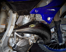 Load image into Gallery viewer, Pipe  Guard  Carbon  Fiber Yam Yz125