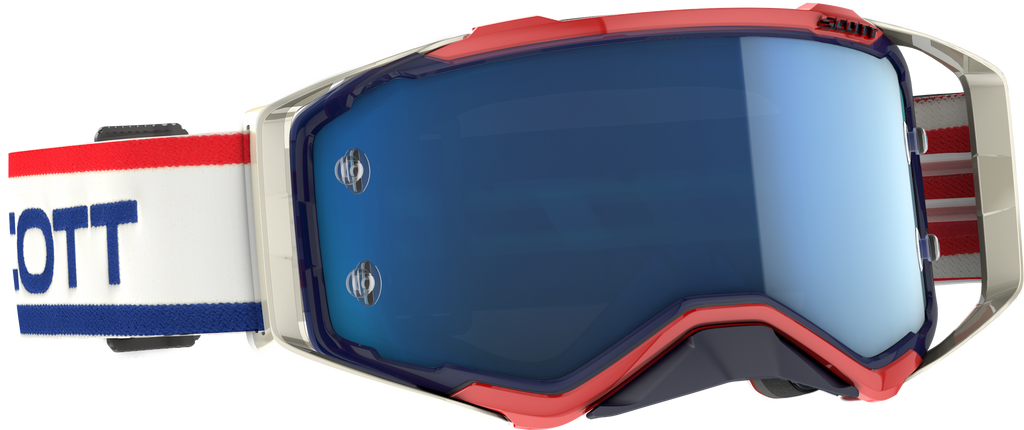 Prospect Heritage Goggle White/Blue Retro