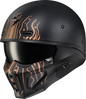 Covert X Open Face Helmet Tribe Matte Black/Copper Xl