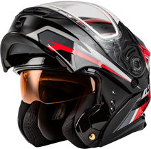 Load image into Gallery viewer, Md 01s Transistor Snow Helmet Black/Red Md