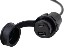 Load image into Gallery viewer, Dual Port Usb Adapter Type A And C