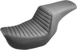 SADDLEMEN STEP UP SEAT TUCK AND ROLL BLACK HARLEY FXR MODELS - The Speed Shop Canada