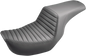SADDLEMEN STEP UP SEAT TUCK AND ROLL BLACK HARLEY FXR MODELS - The Speed Shop Canada