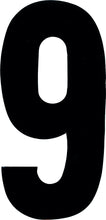 Load image into Gallery viewer, #9 6" Black Extreme Digits 3/Pk