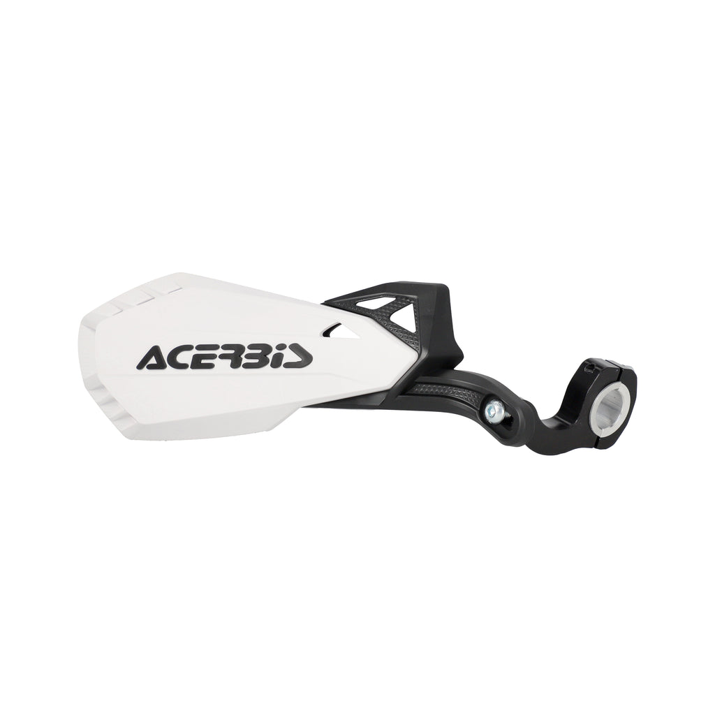 ACERBIS Handguard Firstmoto for mini motorcycles, showing black plastic handguards with mounting hardware on a white background.