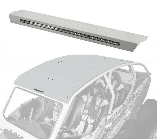 Asylum Rear Wing W/ Lightbar Ghost Grey