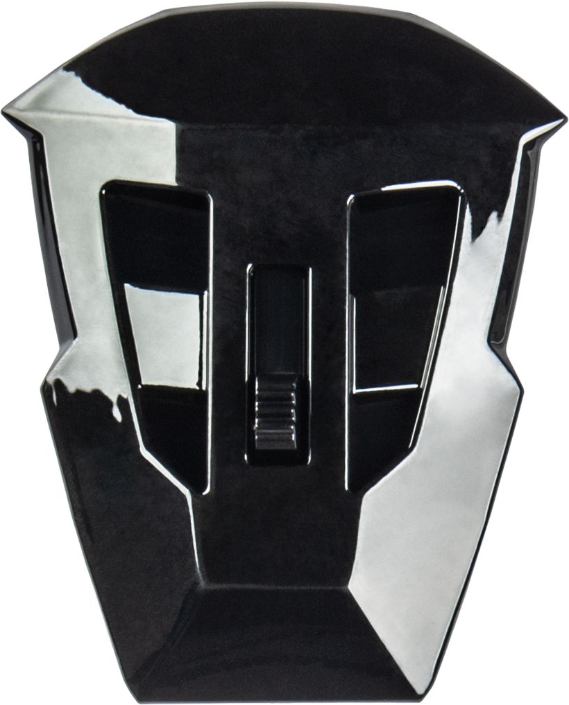 Md 74 Mouth Vent W/Screws Black