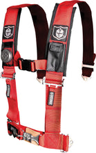 Load image into Gallery viewer, 5pt Harness 2" Pads Red