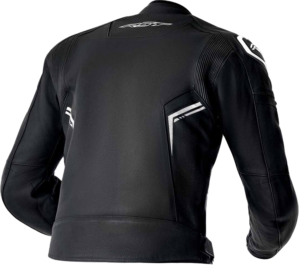 S1 D3o Leather Jacket Blk/Whi Xs