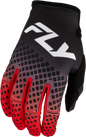Youth Kinetic Fade Gloves Black/Red/White Yl