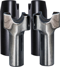 Load image into Gallery viewer, Chubby 3.5" Straight Risers Chrome