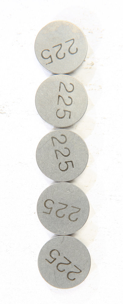 Valve Shims 2.25mmx13mm 5/Pk