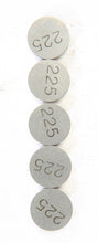 Load image into Gallery viewer, Valve Shims 2.25mmx13mm 5/Pk