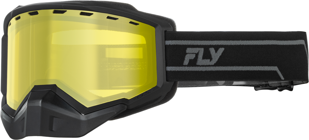 Focus Snow Black/Grey W/Yellow Lens