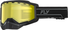 Load image into Gallery viewer, Focus Snow Black/Grey W/Yellow Lens