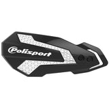Polisport Plastics Mx Flow Handguards Black/White 64-8308219