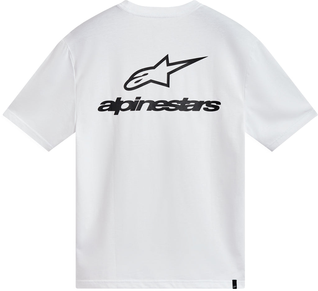 Combo Back Ss Csf Tee White/Black Lg