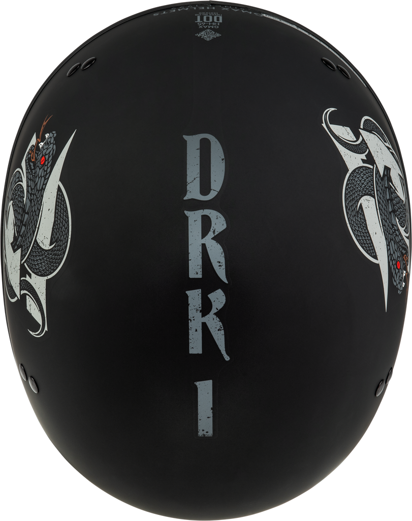 Hh 65 Drk1 Helmet Matte Black/Grey Sm