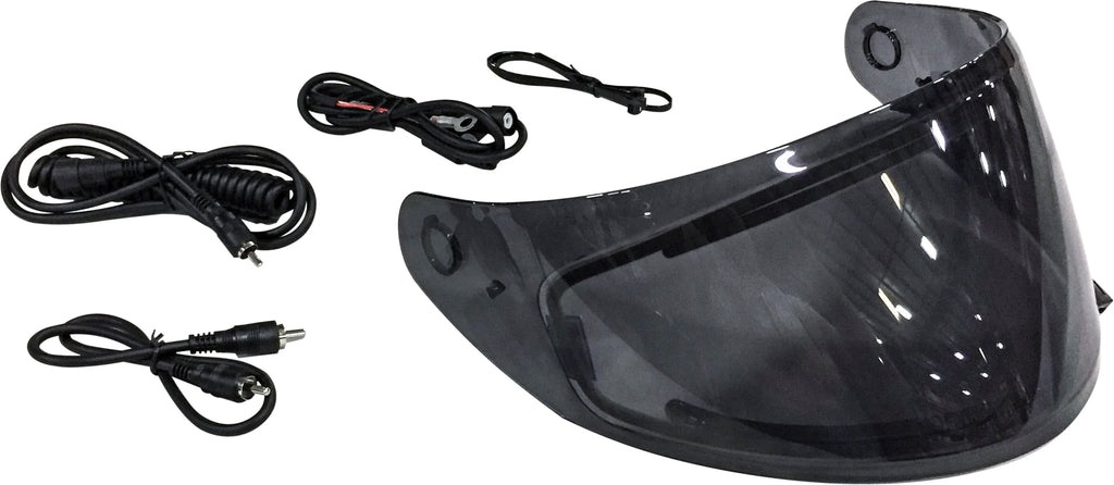 Shield Electric Lens Smoke W/Cord Kit Ff 98