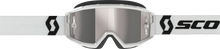 Load image into Gallery viewer, Primal Goggle White Silver Chrome Works