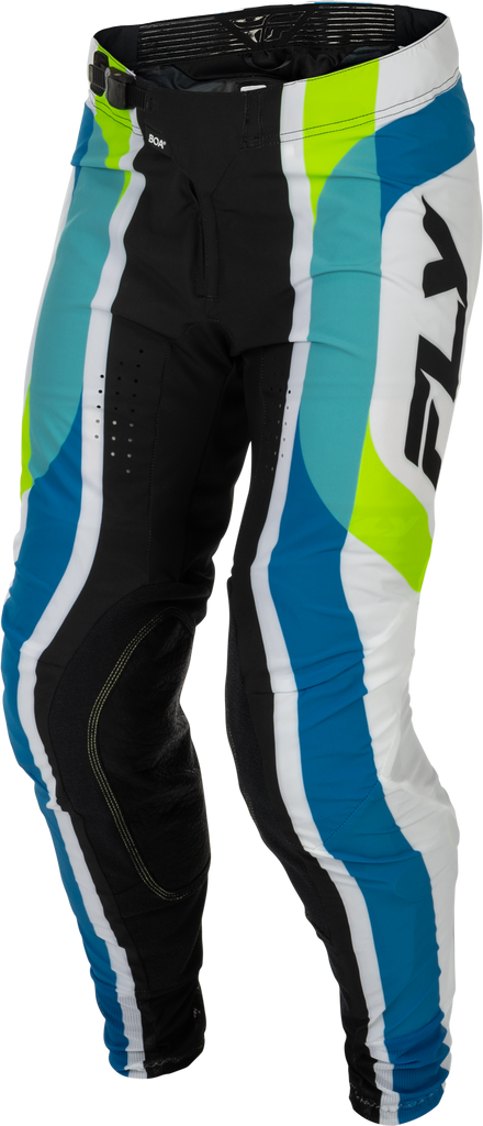 Youth Lite Le Current Pants White/Lime/Blue Sz 26