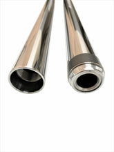Load image into Gallery viewer, Pro One Chrome Fork Tubes 41mm 22 1/4"