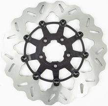 Load image into Gallery viewer, Rotor 11.8" Floating Wave Fr Black