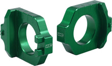 Load image into Gallery viewer, Axle Blocks Elite Kaw/Suz Green