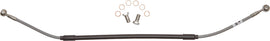 GALFER steel brake line for KTM rear, hydraulic control line with durable braided steel construction and fittings.
