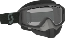 Load image into Gallery viewer, Primal Goggle Snow Cross Black W/Clear