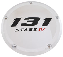 Load image into Gallery viewer, 7 M8 Flt/Flh Derby Cover 131 Stage Iv Chrome