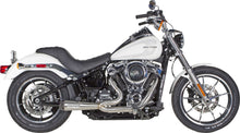 Load image into Gallery viewer, Comp S 2 1 Softail Brushed W/Cf Endcap