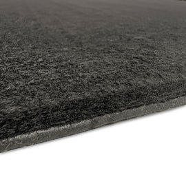 DEI Boom Mat Acoustic Tiles 4 Pack, black soundproofing foam tiles, designed for acoustic treatment in rooms and studios.