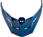 Md 74 Visor W/Screws Spectre Blue/Pink/Purple