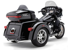 Load image into Gallery viewer, Slip Ons W/Billet Tips Chrome Tri Glide 09 25