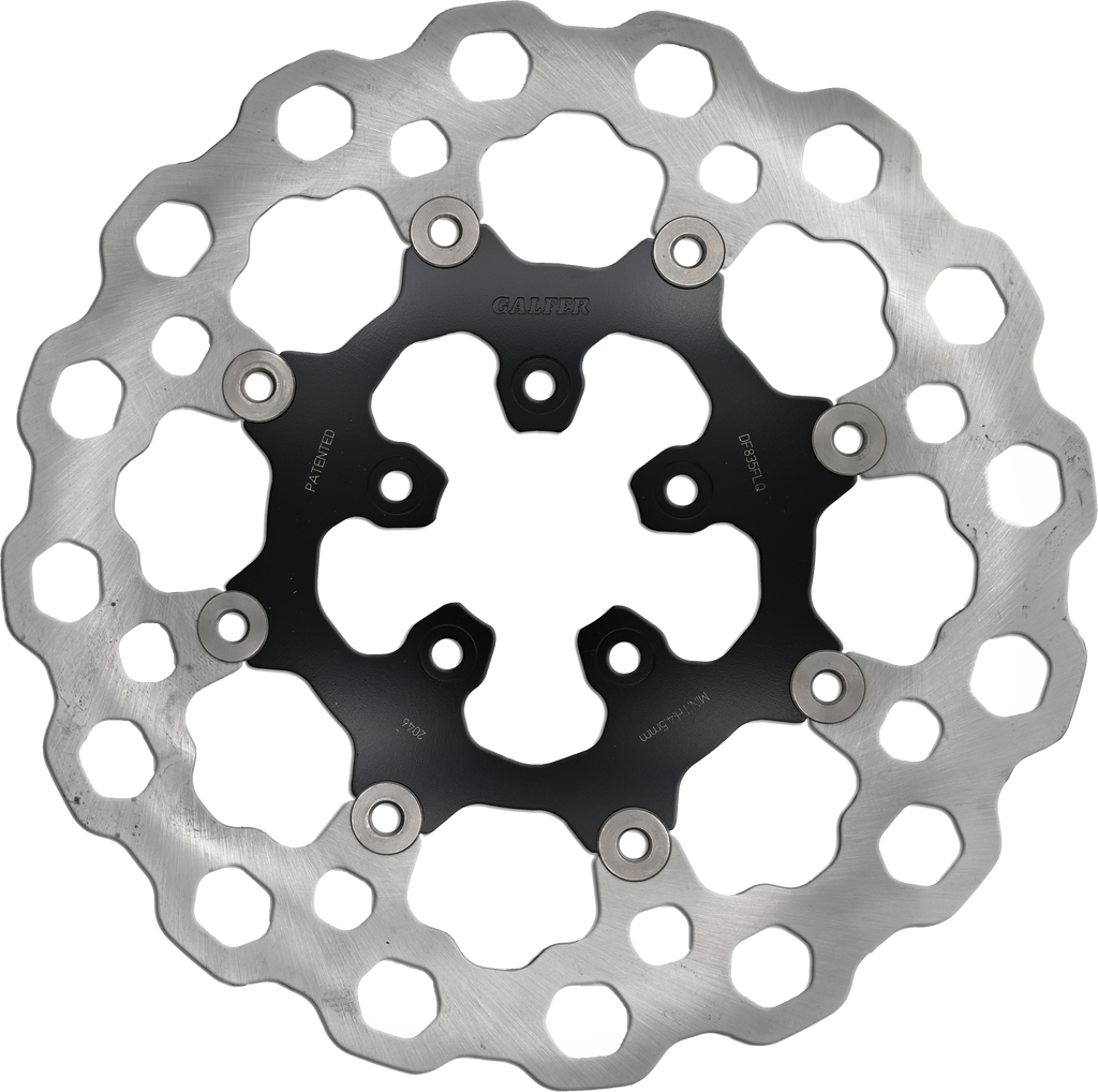 Rotor 12.5" Floating Cubiq Fr Black