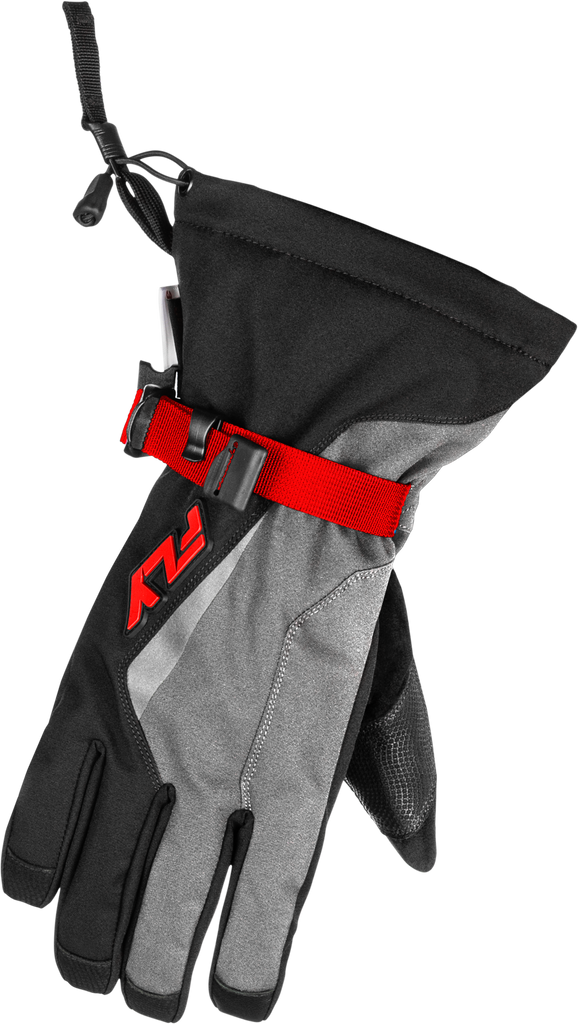 Title Gauntlet Gloves Red/Light Grey/Black Sm